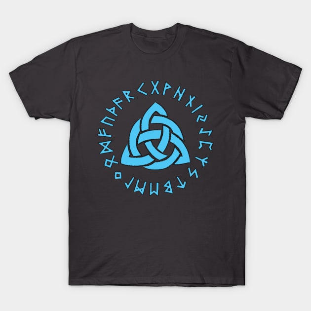 Vikings Trinity Celtic Knot T-Shirt by Scar